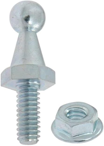 OER Accelerator Pedal Ball Stud Pivot Set 1/4-20x1-1/2 Fits Chevy Olds and Pontiac Models, Silver, 4868300-2