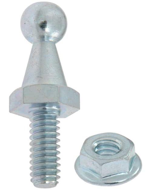 OER Accelerator Pedal Ball Stud Pivot Set 1/4-20x1-1/2 Fits Chevy Olds and Pontiac Models, Silver, 4868300-2
