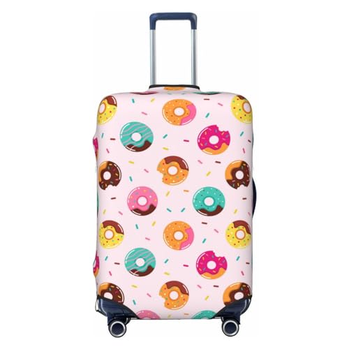 Travel Luggage Cover - Donut Washable Suitcase Covers Protector Fits 18-32 Inch Luggage