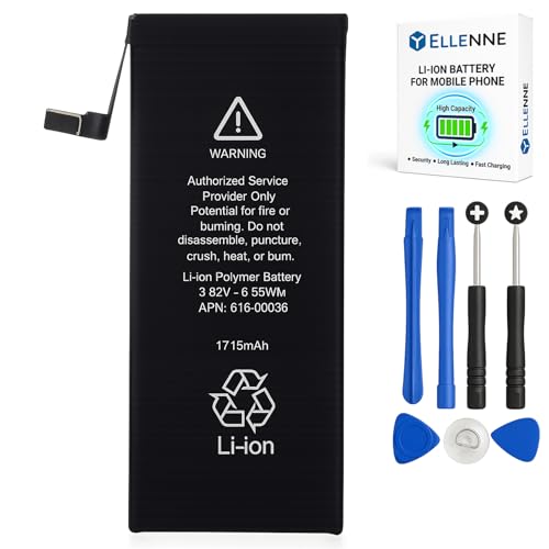 ELLENNE - Batería para Apple iPhone 6S 1715 mAh con kit de destornilladores incluido