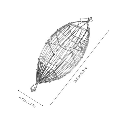 Cage À Appâts pour la Pêche | Porte-Appâts Pour Silure - Panier Appât En Acier Inoxydable Pour Carpe Avec Asticots Et Appâts De Fond Pour Zones Récifales – vue 5