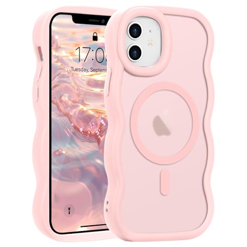 Pepmune for iPhone 12 Pro/12 Case Wavy Frame Translucent, Pink by Pepmune - Used condition - US$7.62