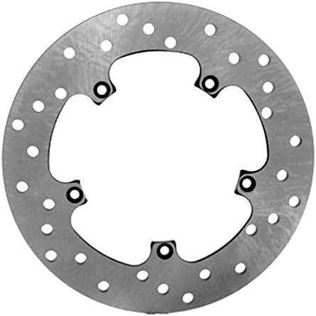 cyclingcolors Brake Disc Motorcycle Scooter Moped Compatible with Peugeot Geopolis 400CC (Rear) 240 x 125 x 6 mm