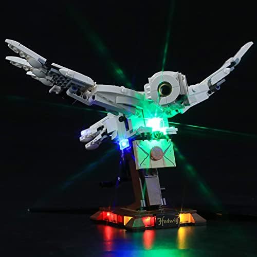 LIGHTAILING Light Set for (Harry Potter Hedwig) Building Blocks Model - Led Light kit Compatible with Lego 75979(NOT Included The Model)