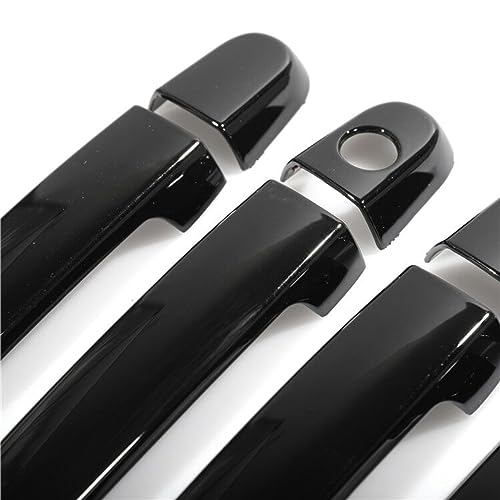Cubierta de manija de puerta cromada para Subaru Justy, accesorios de coche 5
