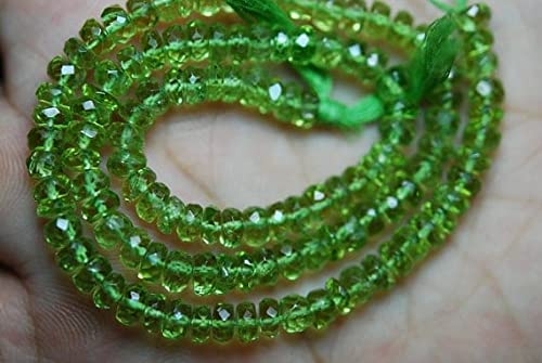 Rondelles 4.5-5mm sur fil de 14 pouces pour assembler vos bijoux d'été