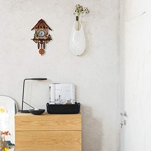 Winomo Cuckoo Clock Traditional Chalet Clock, Retro Cuckoo Birdhouse Clock, House Clock For Wall Hanging Decorations #TOP7