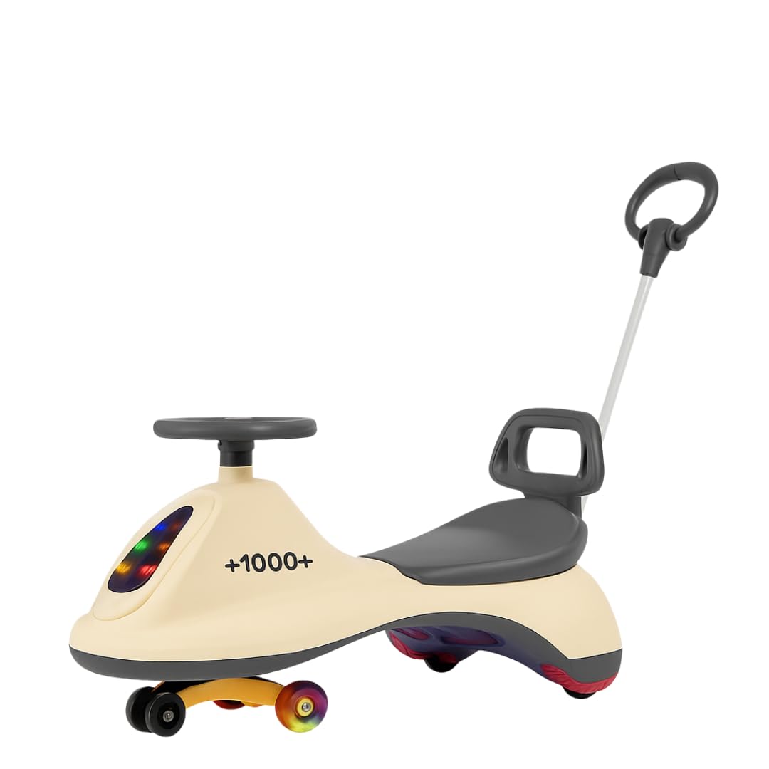Zippy Glow Twister Car | BPA-Free Ride-On Toy with LED Anti
