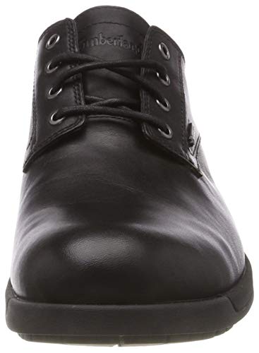 Timberland Sapato masculino Oxford com cadarço, Black Jet Black Mincio 15, 42 M EU