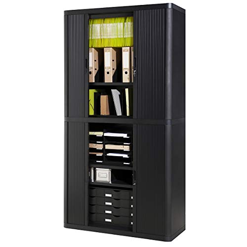 Jalousieschrank Paperflow Rollladenschrank easyOffice mit 4 Fachböden