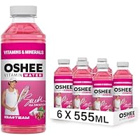 Oshee Vitamina Agua Sabor Uva Roja/Fruta Libélula 555ml (paquete