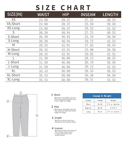 Women Office Wide High Waist Pants Loose Fit Elastic Waist Pleated Front Trousers for Work Casual3