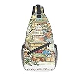 【Materialgröße】Diese Brusttasche ist aus hochwertigem, hochdichtem und haltbarem Material (Polyesterverbundstoff). Gute Faltenfestigkeit, stark und langlebig. Die Größe ist eine allgemeine Größe von 38,9 x 19,1 cm, die sowohl von Männern als auch von Frauen getragen werden kann, und die Größe ist auch die am besten geeignet.