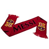 De 100% acrílico \'FC Barcelona – Bufanda \"MESSI – Bufanda Bufanda Fútbol Fan Artículo Fan Shop