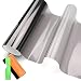 Headlights, Tail Lights, Fog Lights Tint Vinyl Film, Self Adhesive (Small 12''X48'', GLOSS Black)