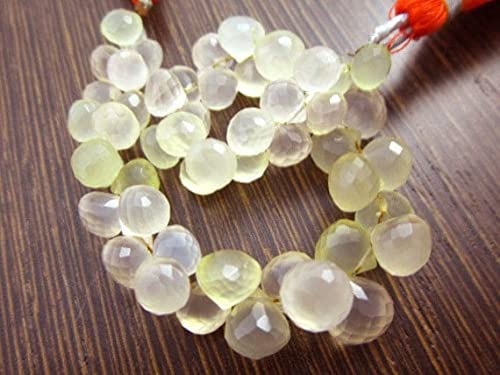 Chalcédoine pêche naturelle perles oignons de 6-8mm pour bijoux bohèmes d'été