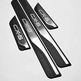 schweller golf 3 cabrio  4 Stücke Für Mazda CX-5 CX5 CX 5 2013-2019 Edelstahl Auto Schwelle Schutz Einstiegsleisten, Pedal Door Sill Aufkleber Kratzschutz Abdeckung Dekor Zubehör