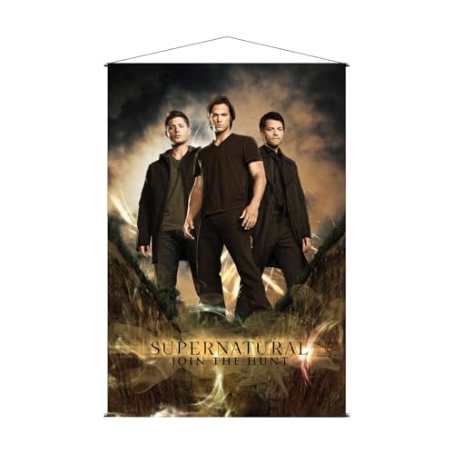 Supernatural Wall Scroll Join the Hunt Poster en Tissu 77x100 cm pour Déco