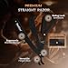 Markhor® Matte Black - Cut Throat Razor Kit – Mens Straight Razor