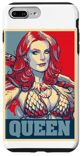 Red Sonja Frank Cho �v���p�K���_ �A�C�R�� �Ԗя\���R �N�C�[���Y �X�}�z�P�[�X iPhone 7 Plus/8 Plus �p