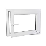 Fenster - Kunststofffenster Weiss BxH 1000x800 mm...