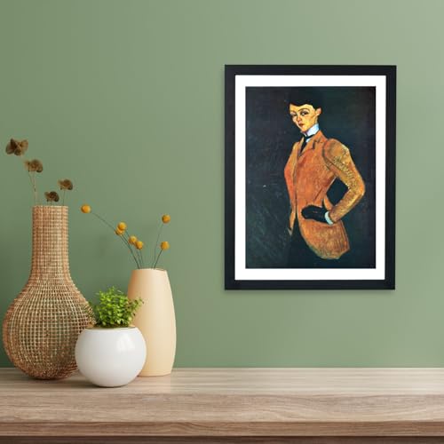Amedeo Modigliani affiche encadrée L'Amazonie poster encadré portrait rétro