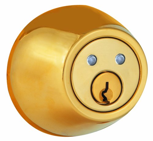 Promo Discount Up To 70% Off MORNING INDUSTRY RF-01P Remote Control Electronic Dead Bolt (Polished Brass/Black)