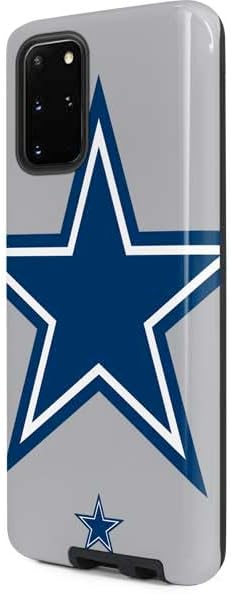 Skinit Pro Phone Case Compatible with Galaxy S20 Plus - Officially Licensed NFL Dallas Cowboys Retro Logo Design