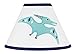 Sweet Jojo Designs Blue and Green Modern Dinosaur Boy or Girl Baby Childrens Lamp Shade
