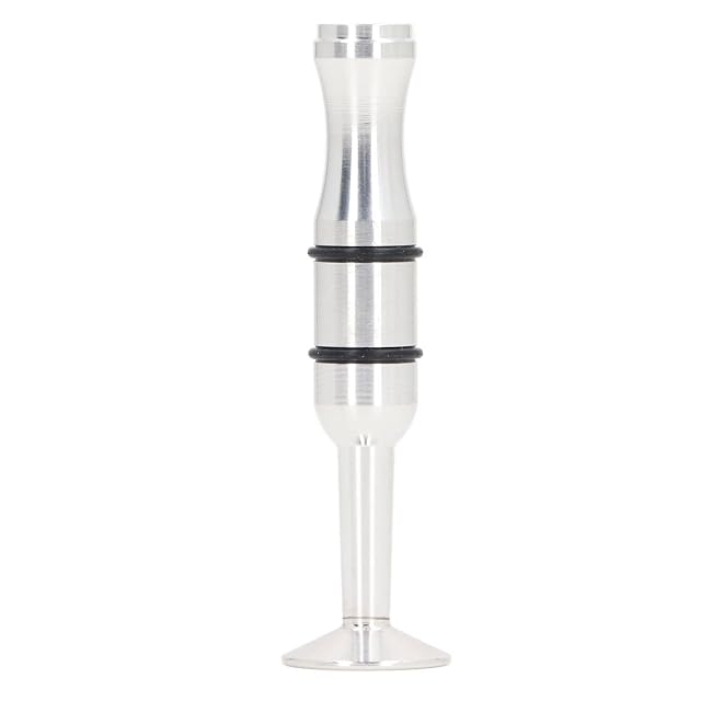Musical Instrument Mouthpiece Exerciser Lip Muscle Endurance Builder with Removable Rubber Ring Metal Embouchure Training Device for Beginners