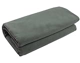 #DoYourYoga Yoga-Decke »Sudore« Die Yogadecke für Hot-Yoga, als Unterlage für Yogaübungen und zur Entspannung danach, 183 x 61 cm, grau