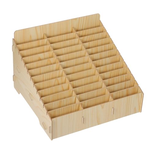 Boîte rangement téléphones 36 cases avec compartiments pour bureau - 8