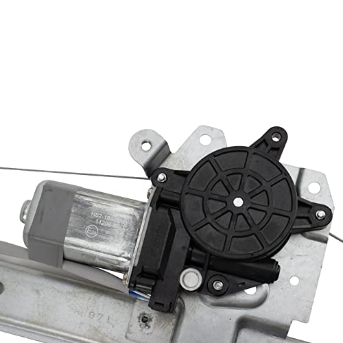 Image of TRQ Front Driver Side Power Window Motor and Regulator Assembly One Touch Anti Pinch Compatible with 2014-18 Nissan Altima 2013 Altima Sedan