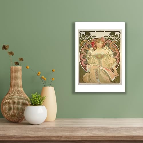 Impression d'art mate Alphonse Mucha Champagne Spiffing Prints Grand Format - 3