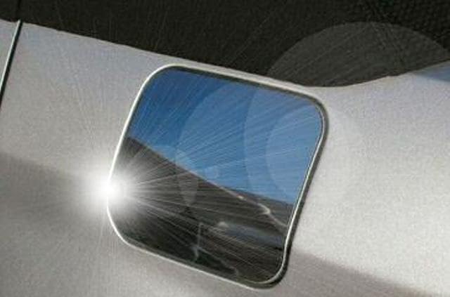 QMI 3-230301 Fuel Tank Door Cover For Dodge Charger Mirror Polished Stainless Steel