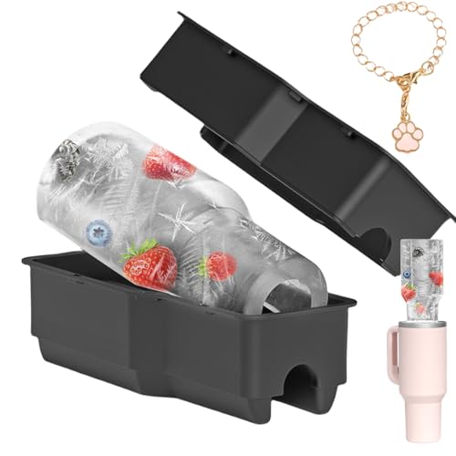 Moldes de hielo reutilizables de silicona para Stanley 40 oz miniatura 1