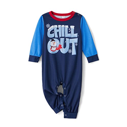 Nituyy Christmas Family Matching Pajamas Set Cute Santa Print Tops and Pants Pajama PJS Sets Sleepwear for Family4