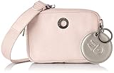 mandarina duck tasche blau  Mandarina Duck Damen Mellow Leather Tracolla Kuriertasche, Pink (Rose Metal), 6x12x18 Centimeters (W x H x L)