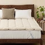 Woolify Organic Merino Wool Mattress Topper 1650 GSM -...