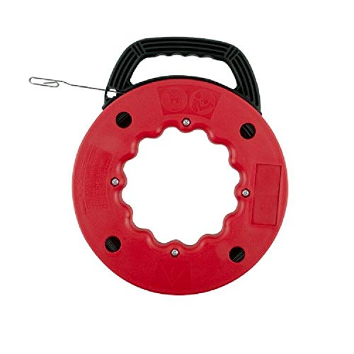50ft Steel Fish Tape Wire Cable Puller Threader Electrician Electrical Plumber