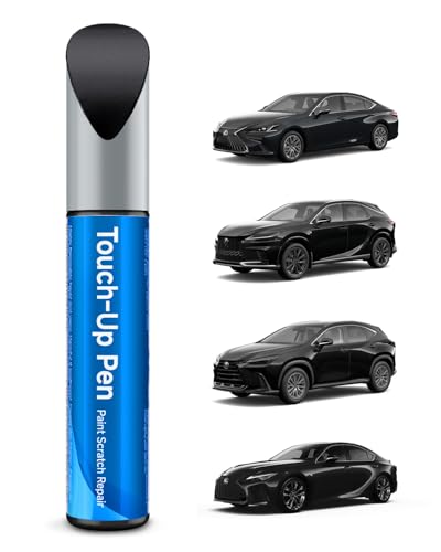TESLAUNCH 223 Caviar Touch Up Paint Compatible with Lexus Exact Match Touch Up Paint Car Scratch Repair