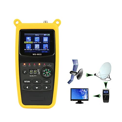 Localizador de satélites WS 6933 para instalaciones impecables en el hogar o campo