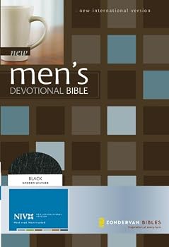 Bonded Leather New Men's Devotional Bible Book