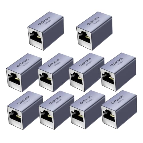 Câble Cat8 Cat7 adaptateur de coupleur RJ45 prolongateur Ethernet femelle femelle 10 Gbit/s