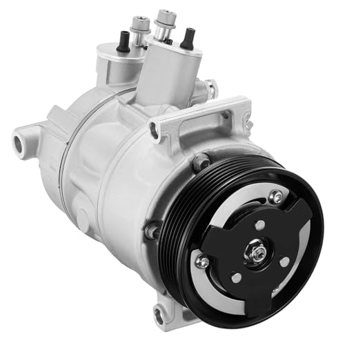BDFHYK 167646 Air Conditioning A/C Compressor with Clutch Compatible with Audi A3 2006-2013, A3 Quattro 06-09, A4 allroad 17-18, Q3 Quattro TT Quattro, Compatible with Volkswagen Jetta Passat Beetle
