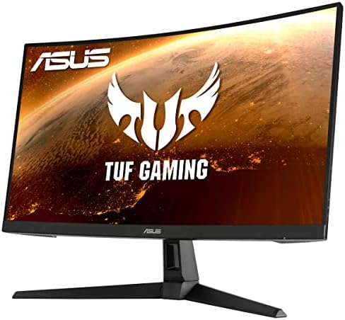 ASUS TUF Gaming VG27WQ1B Curved Gaming Monitor â 27 Inch WQHD (2560x1440), 165Hz(Above 144Hz), Extreme Low Motion Blur , Adaptive-sync, FreeSync Premium, 1ms (MPRT), HDR10