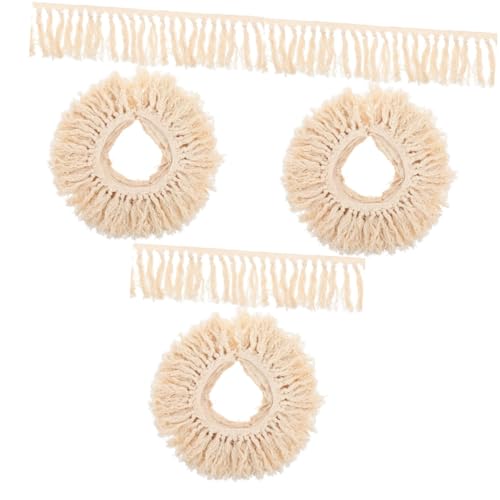 Ceinture de barbe en polyester pour la routine de nuit 3pcs
