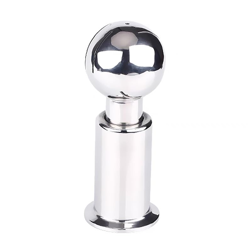 1.5"(38mm) OD50.5mm Tri Clamp Rotary Cleaning Ball for Tank Homebrew Beer Rotating Ball SS304