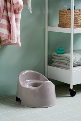 Pot pour bébé Orthex gris facile à nettoyer avec assise ergonomique durable