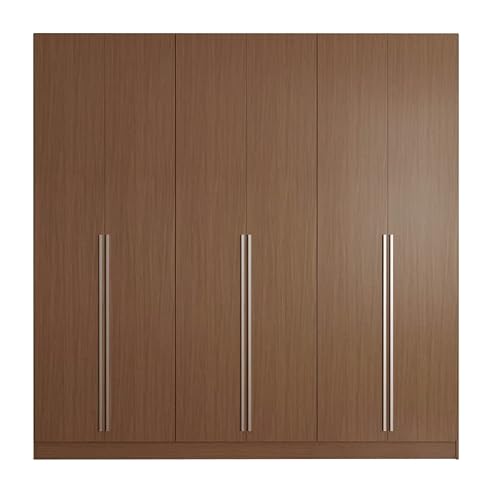 Manhattan Comfort Eldridge Modern Contemporary 4 Drawer Freestanding Bedroom Armoire, 90.5", Maple Cream #TOP22
